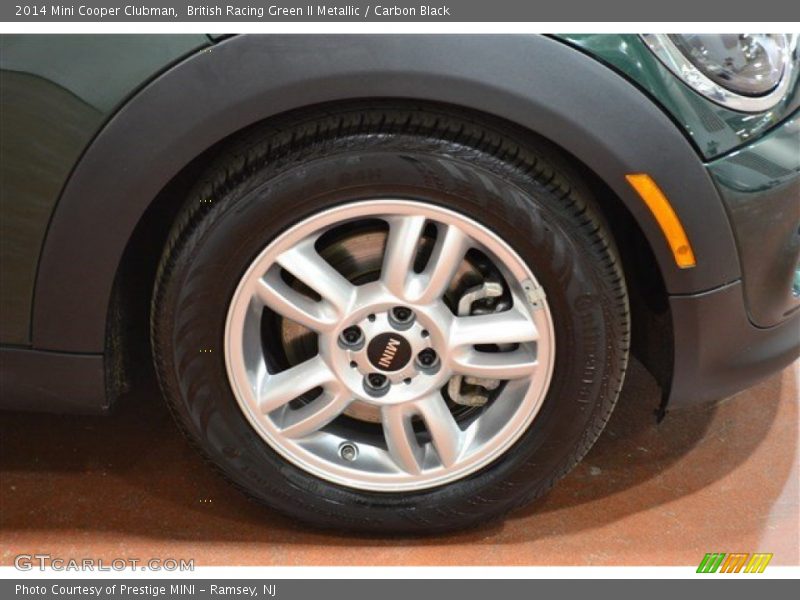 British Racing Green II Metallic / Carbon Black 2014 Mini Cooper Clubman