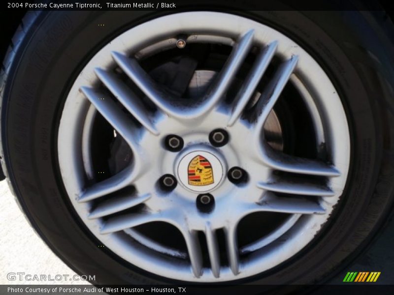 Titanium Metallic / Black 2004 Porsche Cayenne Tiptronic