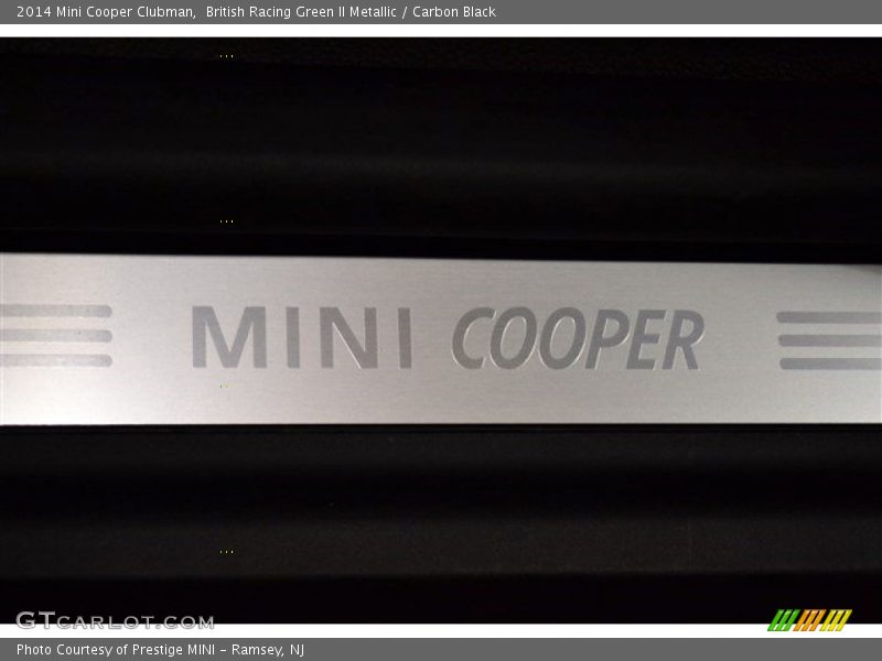 British Racing Green II Metallic / Carbon Black 2014 Mini Cooper Clubman
