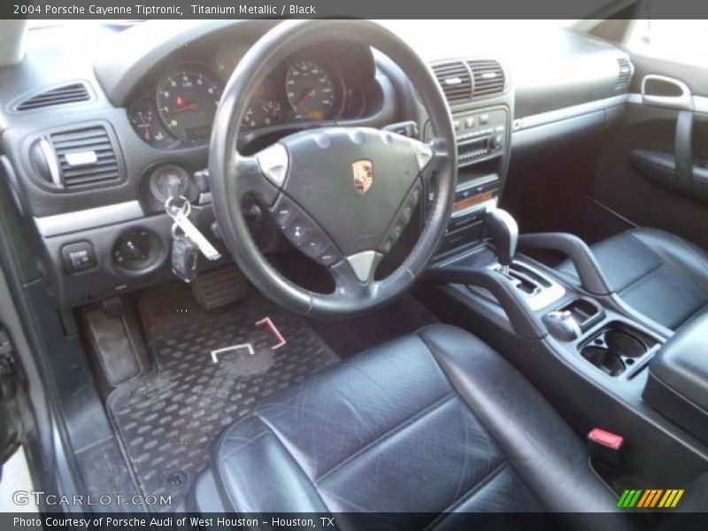 Titanium Metallic / Black 2004 Porsche Cayenne Tiptronic
