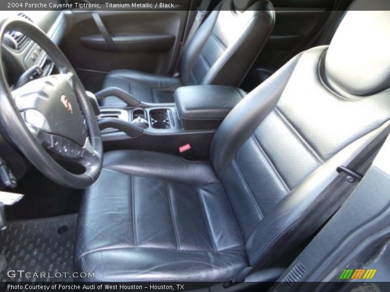 Titanium Metallic / Black 2004 Porsche Cayenne Tiptronic