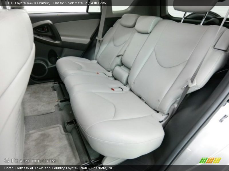 Rear Seat of 2010 RAV4 Limited