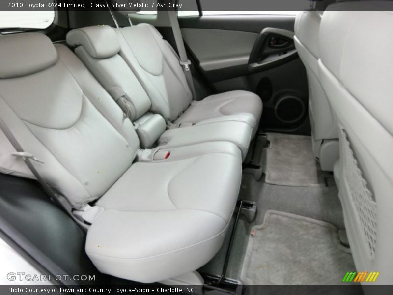 Rear Seat of 2010 RAV4 Limited