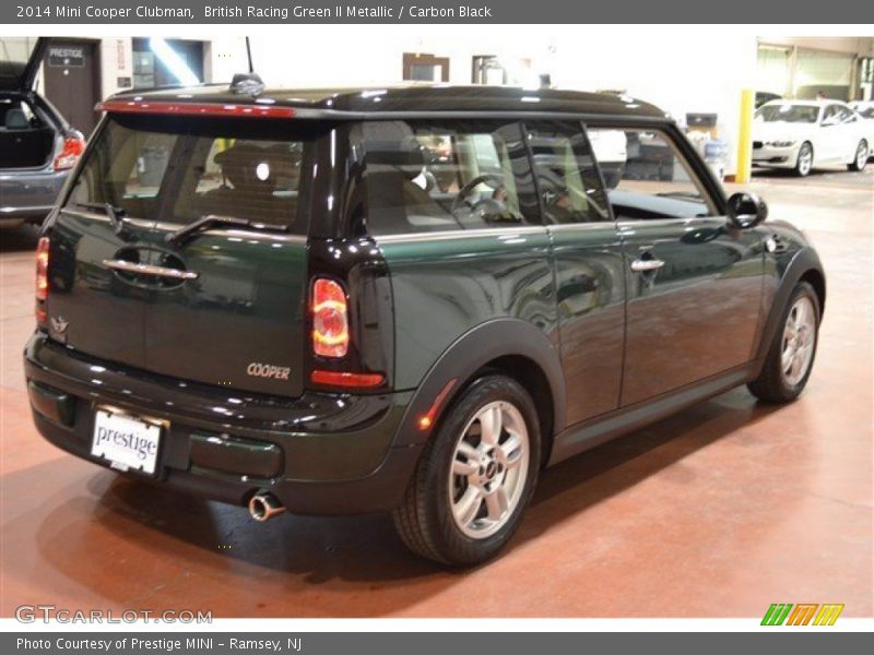 British Racing Green II Metallic / Carbon Black 2014 Mini Cooper Clubman
