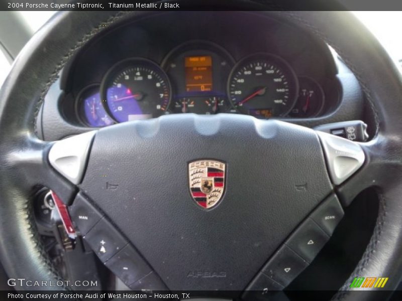 Titanium Metallic / Black 2004 Porsche Cayenne Tiptronic