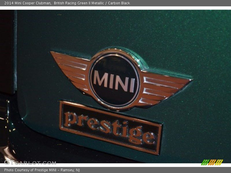 British Racing Green II Metallic / Carbon Black 2014 Mini Cooper Clubman