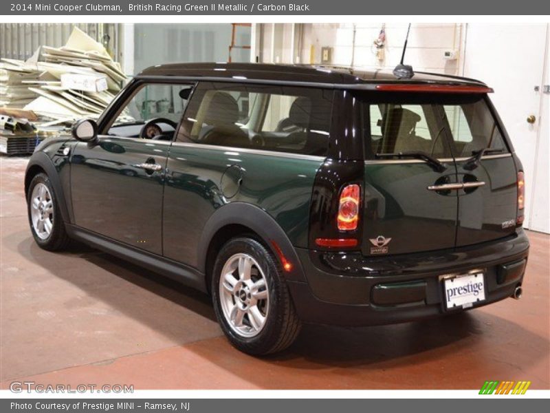 British Racing Green II Metallic / Carbon Black 2014 Mini Cooper Clubman