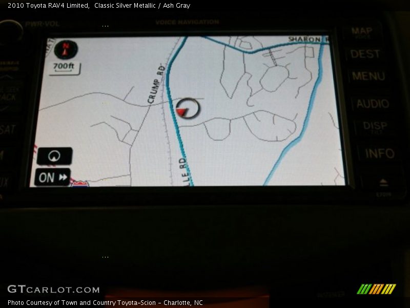 Navigation of 2010 RAV4 Limited