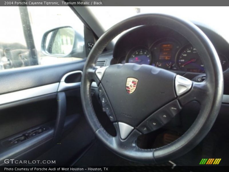Titanium Metallic / Black 2004 Porsche Cayenne Tiptronic