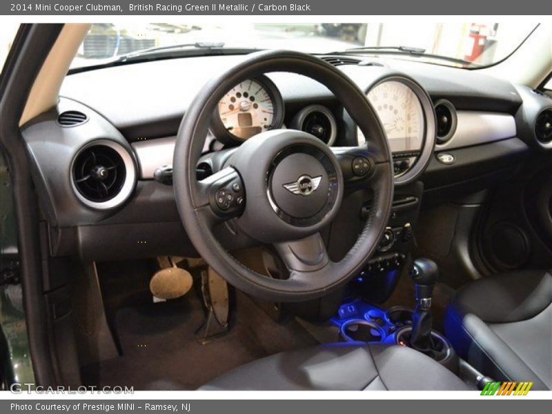 British Racing Green II Metallic / Carbon Black 2014 Mini Cooper Clubman
