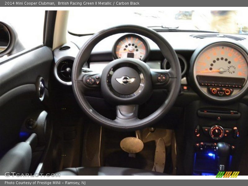 British Racing Green II Metallic / Carbon Black 2014 Mini Cooper Clubman