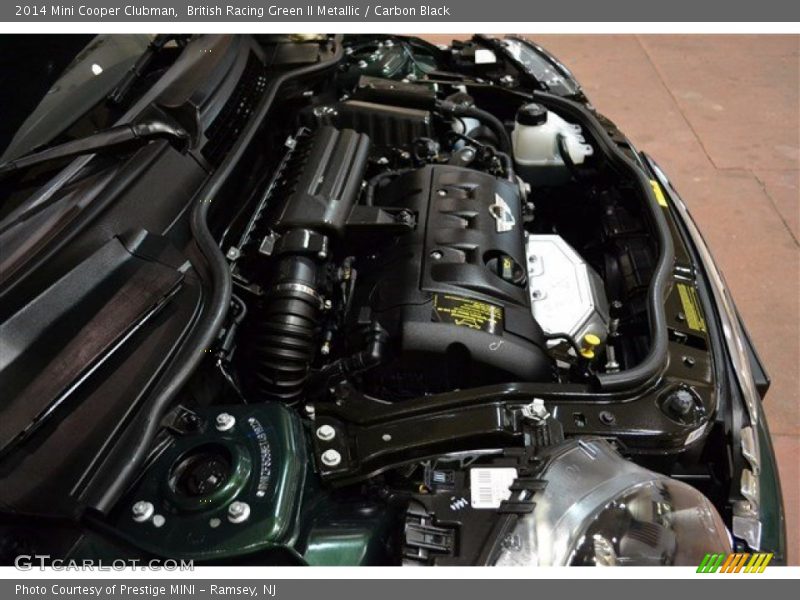 British Racing Green II Metallic / Carbon Black 2014 Mini Cooper Clubman