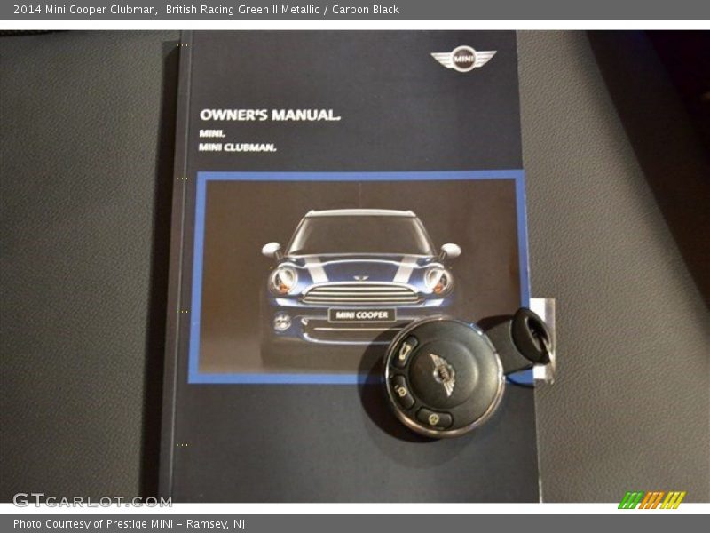 British Racing Green II Metallic / Carbon Black 2014 Mini Cooper Clubman