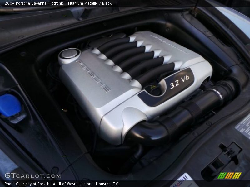 Titanium Metallic / Black 2004 Porsche Cayenne Tiptronic