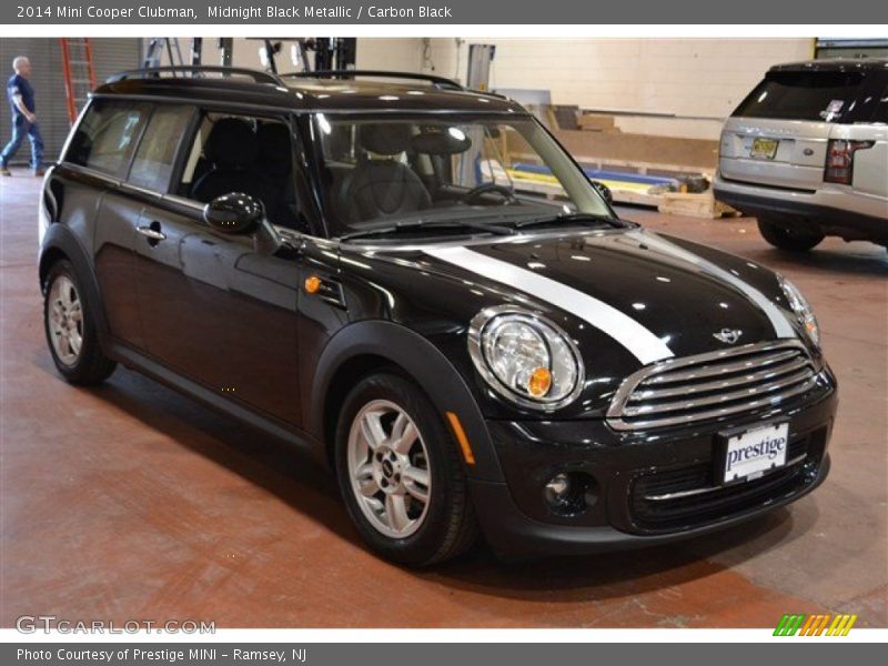 Midnight Black Metallic / Carbon Black 2014 Mini Cooper Clubman