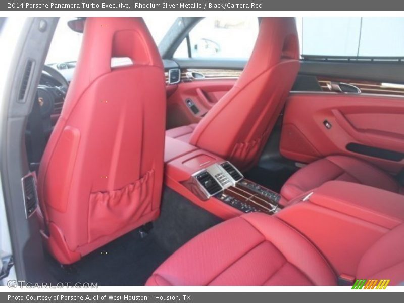 Rear Seat of 2014 Panamera Turbo Executive