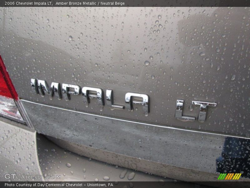 Amber Bronze Metallic / Neutral Beige 2006 Chevrolet Impala LT