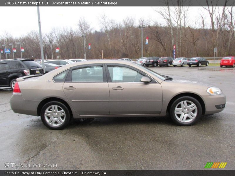 Amber Bronze Metallic / Neutral Beige 2006 Chevrolet Impala LT