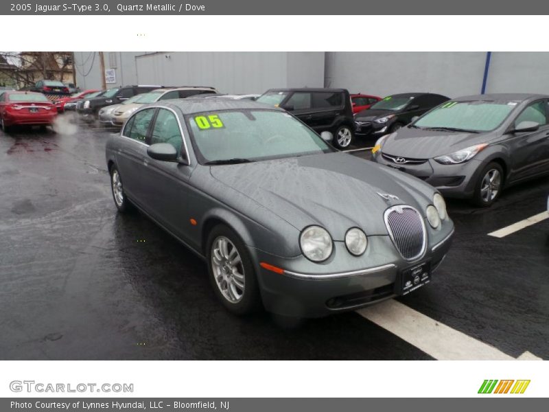 Quartz Metallic / Dove 2005 Jaguar S-Type 3.0