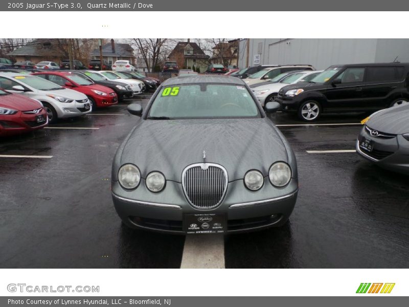 Quartz Metallic / Dove 2005 Jaguar S-Type 3.0