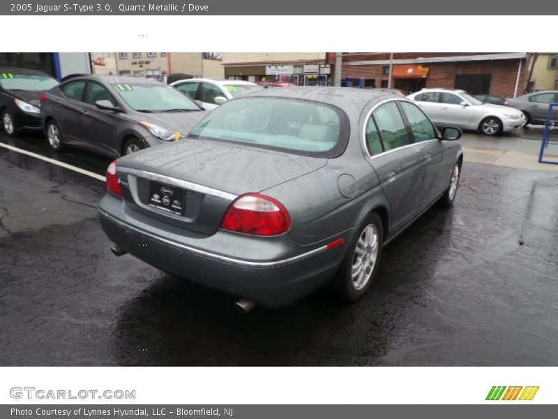 Quartz Metallic / Dove 2005 Jaguar S-Type 3.0