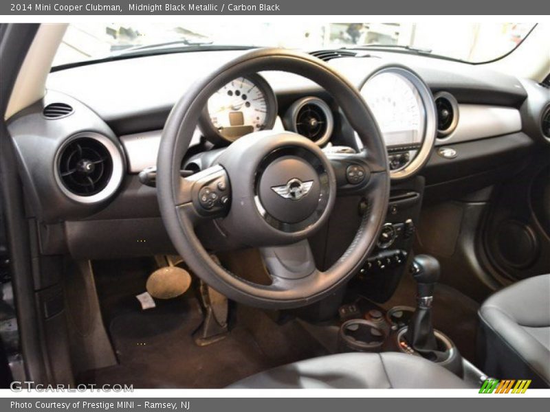 Midnight Black Metallic / Carbon Black 2014 Mini Cooper Clubman