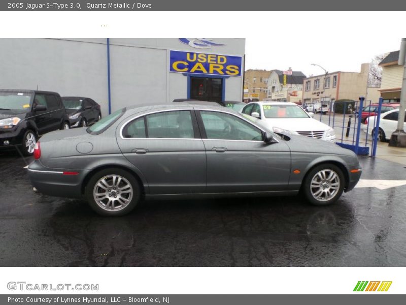 Quartz Metallic / Dove 2005 Jaguar S-Type 3.0