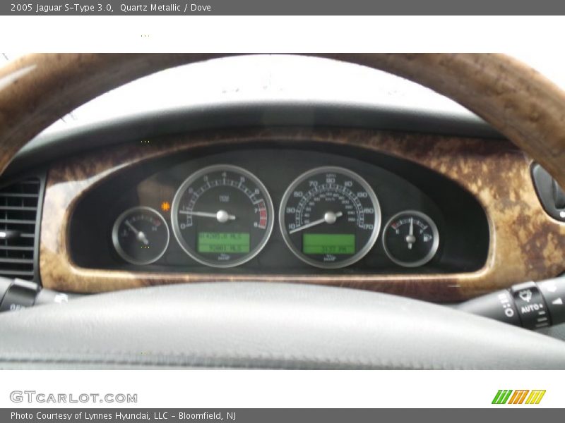Quartz Metallic / Dove 2005 Jaguar S-Type 3.0