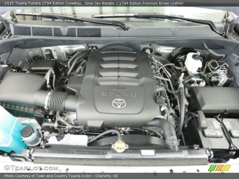  2015 Tundra 1794 Edition CrewMax Engine - 5.7 Liter DOHC 32-Valve Dual VVT-i V8