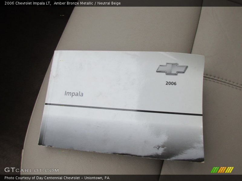 Amber Bronze Metallic / Neutral Beige 2006 Chevrolet Impala LT