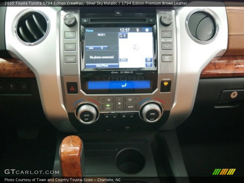 Controls of 2015 Tundra 1794 Edition CrewMax