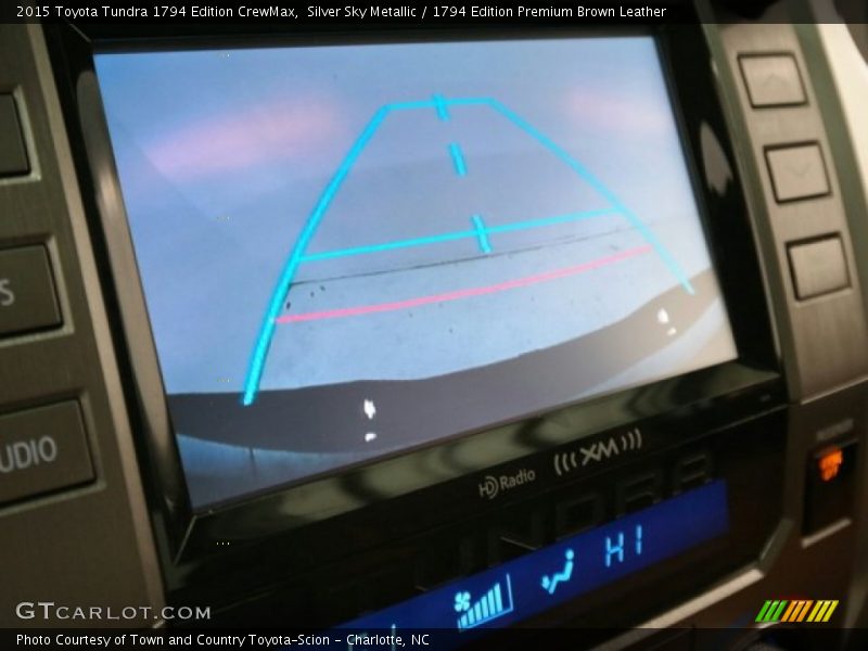 Silver Sky Metallic / 1794 Edition Premium Brown Leather 2015 Toyota Tundra 1794 Edition CrewMax