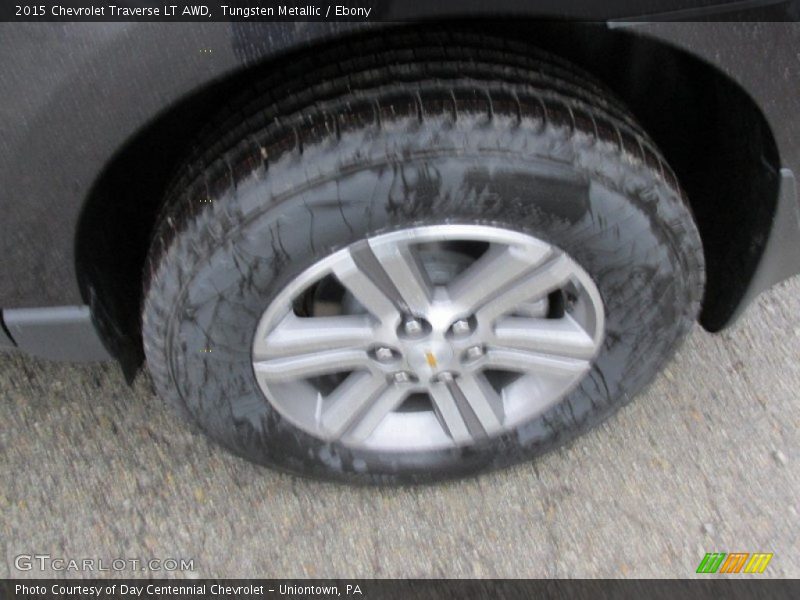Tungsten Metallic / Ebony 2015 Chevrolet Traverse LT AWD