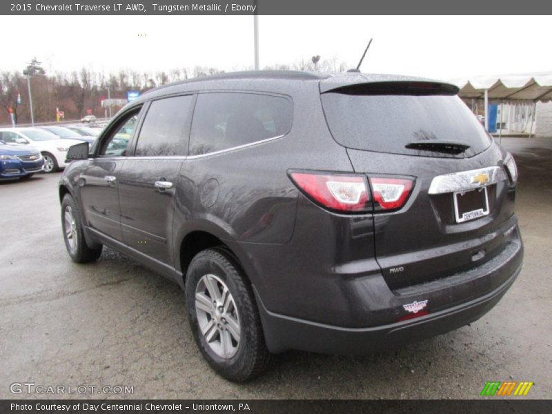 Tungsten Metallic / Ebony 2015 Chevrolet Traverse LT AWD