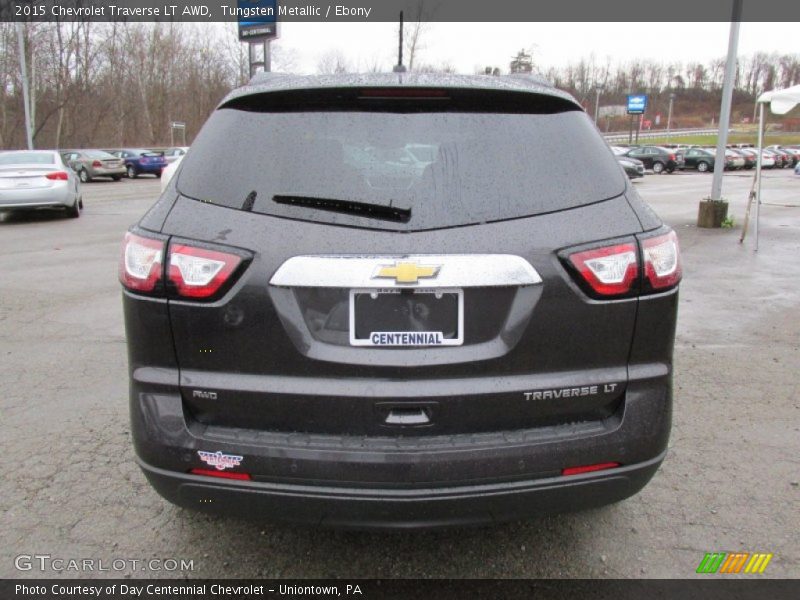 Tungsten Metallic / Ebony 2015 Chevrolet Traverse LT AWD