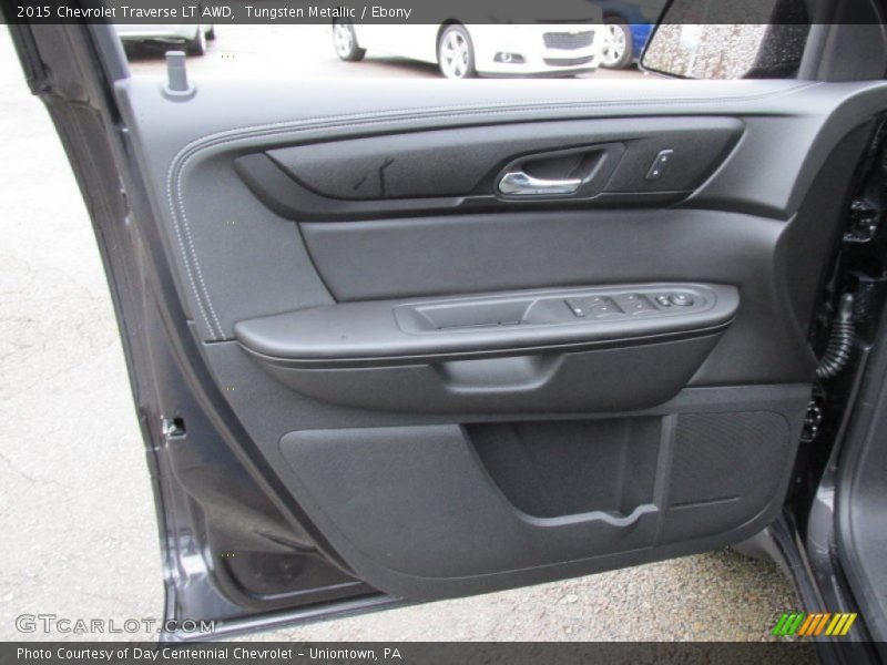 Tungsten Metallic / Ebony 2015 Chevrolet Traverse LT AWD