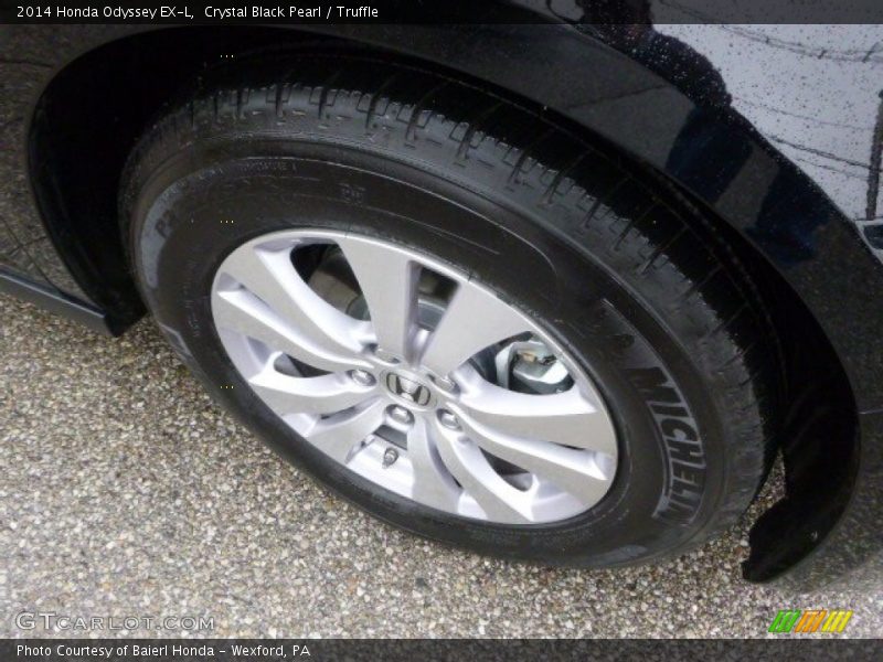 Crystal Black Pearl / Truffle 2014 Honda Odyssey EX-L