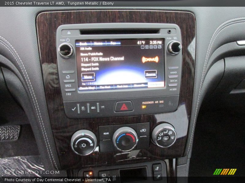 Tungsten Metallic / Ebony 2015 Chevrolet Traverse LT AWD