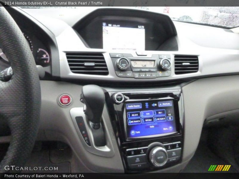 Crystal Black Pearl / Truffle 2014 Honda Odyssey EX-L