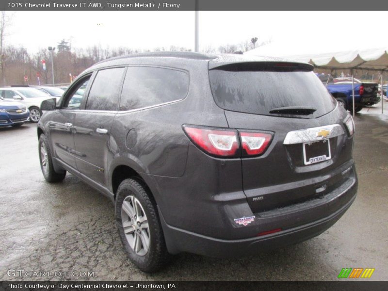 Tungsten Metallic / Ebony 2015 Chevrolet Traverse LT AWD