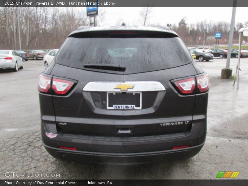 Tungsten Metallic / Ebony 2015 Chevrolet Traverse LT AWD