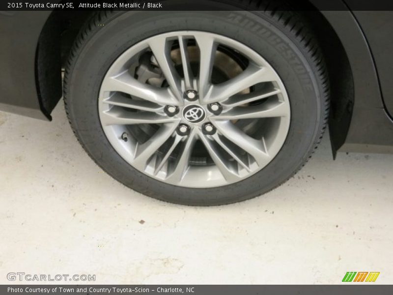 Attitude Black Metallic / Black 2015 Toyota Camry SE