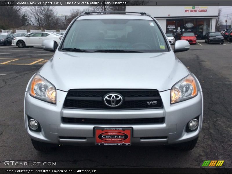 Classic Silver Metallic / Dark Charcoal 2012 Toyota RAV4 V6 Sport 4WD