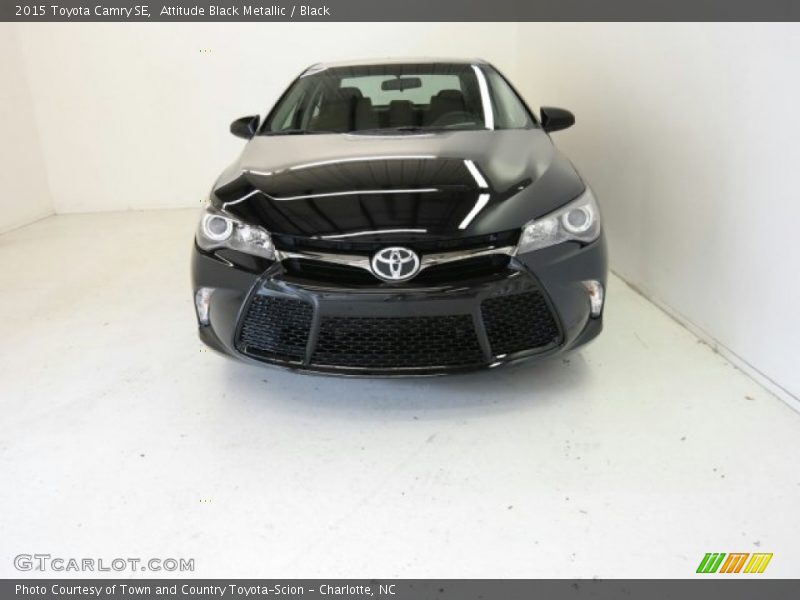 Attitude Black Metallic / Black 2015 Toyota Camry SE