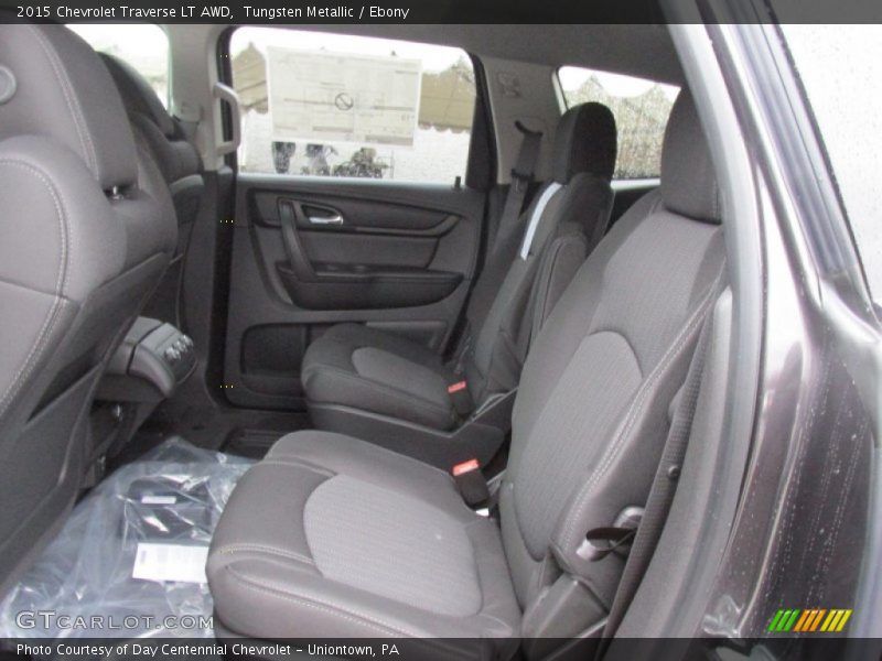 Tungsten Metallic / Ebony 2015 Chevrolet Traverse LT AWD
