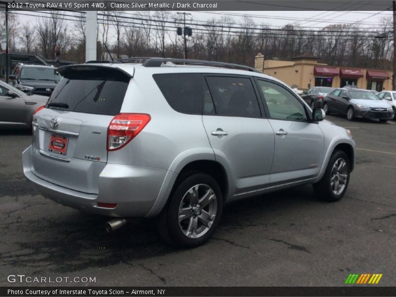 Classic Silver Metallic / Dark Charcoal 2012 Toyota RAV4 V6 Sport 4WD