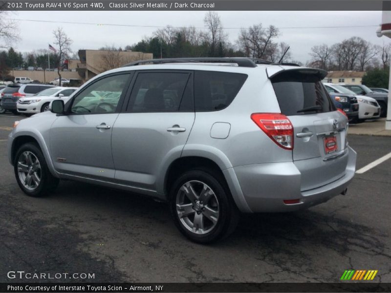 Classic Silver Metallic / Dark Charcoal 2012 Toyota RAV4 V6 Sport 4WD