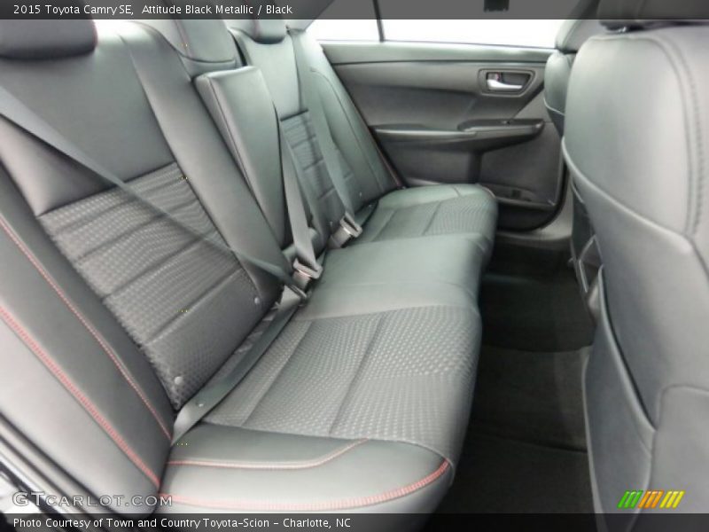 Attitude Black Metallic / Black 2015 Toyota Camry SE
