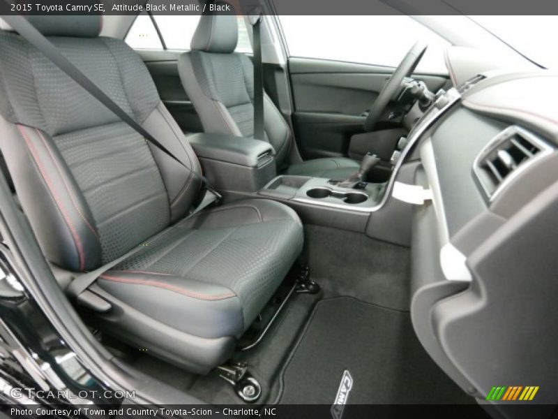 Attitude Black Metallic / Black 2015 Toyota Camry SE