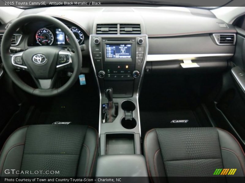 Attitude Black Metallic / Black 2015 Toyota Camry SE